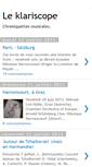 Mobile Screenshot of klariscope.com