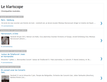 Tablet Screenshot of klariscope.com